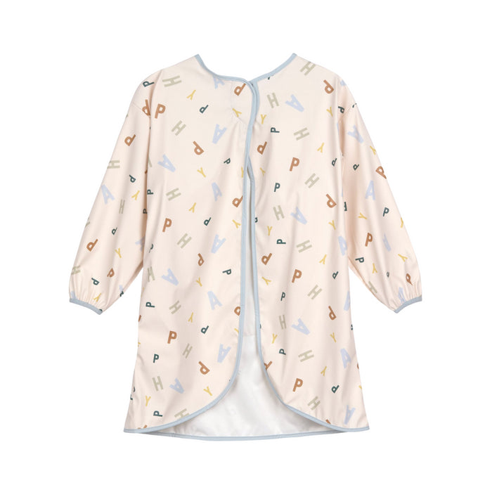 Lassig - Long Sleeve Apron Happy Fruits pastel Light blue