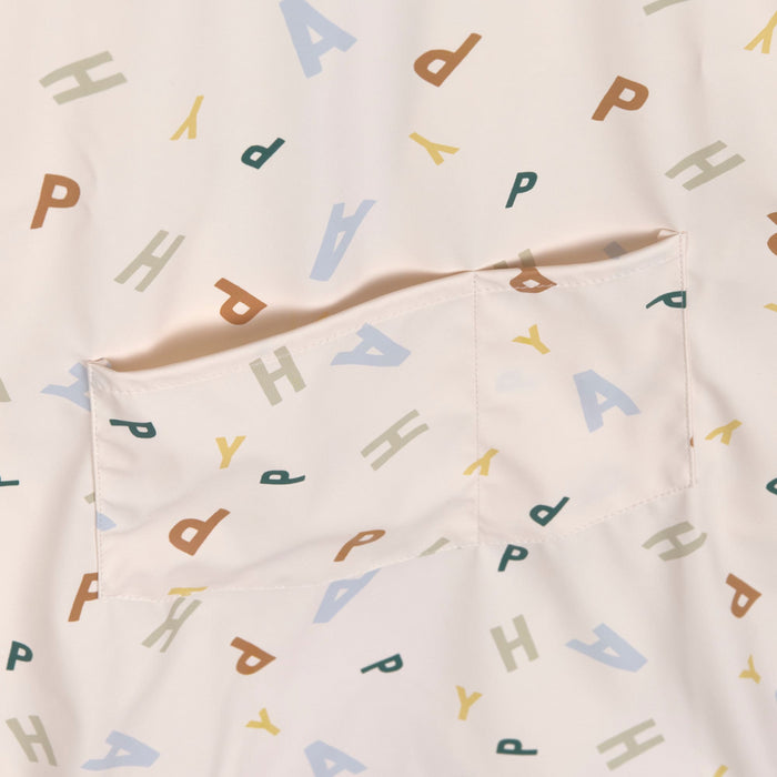 Lassig - Long Sleeve Apron Happy Fruits pastel Light blue