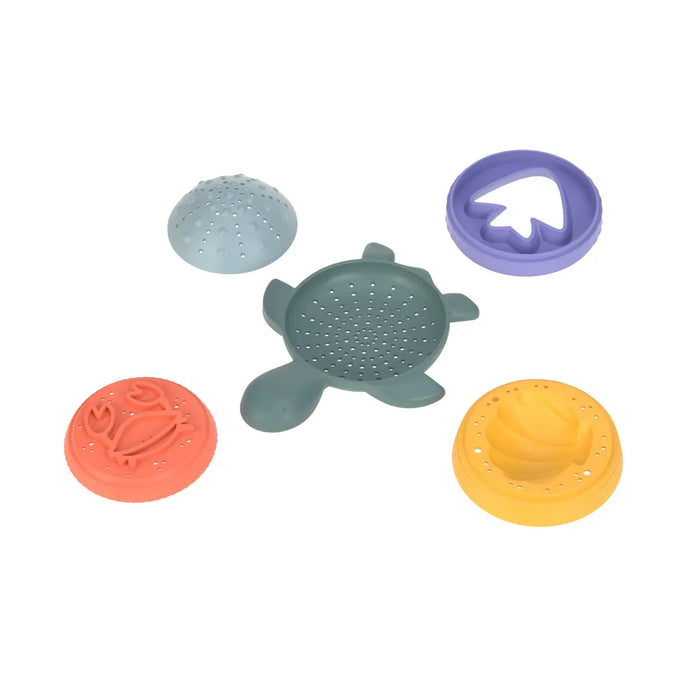 Lassig - Stapelspeelgoed - Turtle green