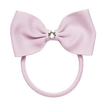 Prinsessefin - Haar elastiekje met Swarovski diamant, Alexandrine Icy Pink