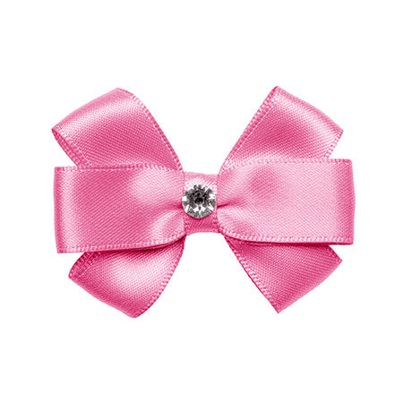 Prinsessefin - Haarspeldje met Swarovski diamant, Mariette Hot Pink