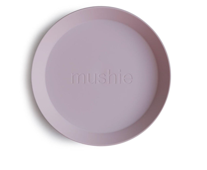 Mushie - Bord Rond Soft Lilac (2 Pcs)