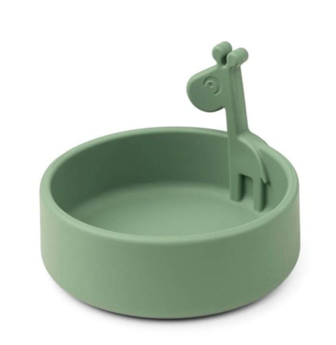 Done by Deer - Peekaboo bowl. Raffi. Green