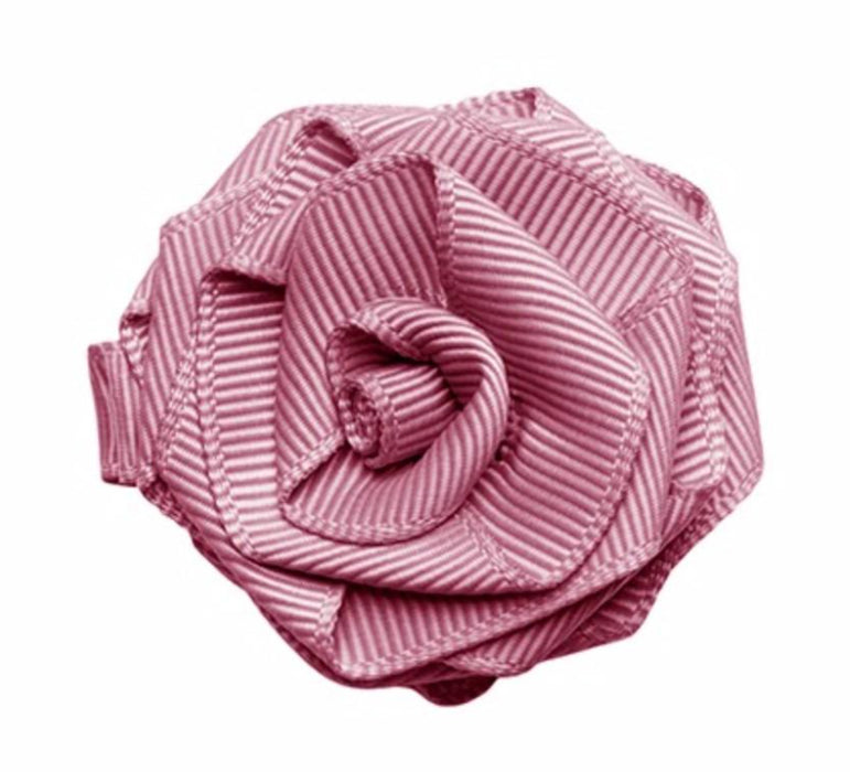 Prinsessefin - Haarspeldje roosje met antisliplaag, Victoria Rosy Mauve