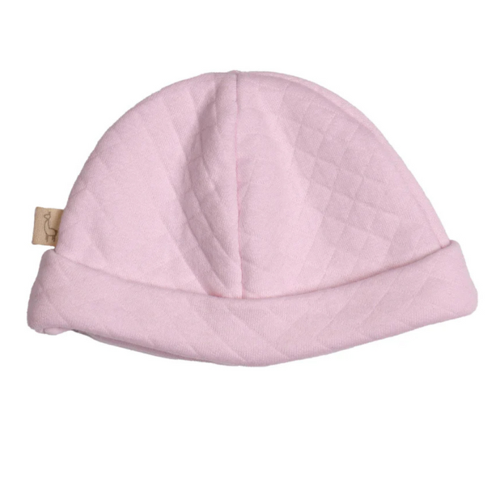 Baby Gi - Newborn mutsje roze losange