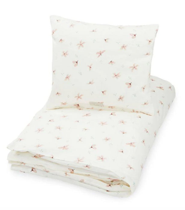 Camcam - Bedding, Junior, German 100X135 Cm Gots Windflower Creme