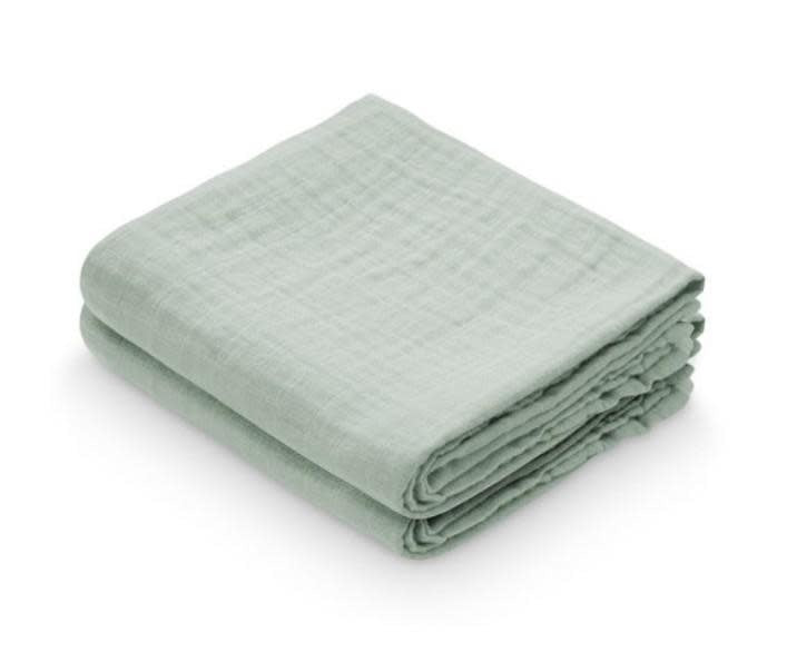 Camcam - Muslin Cloth, 2-Pack - GOTS Dusty Green