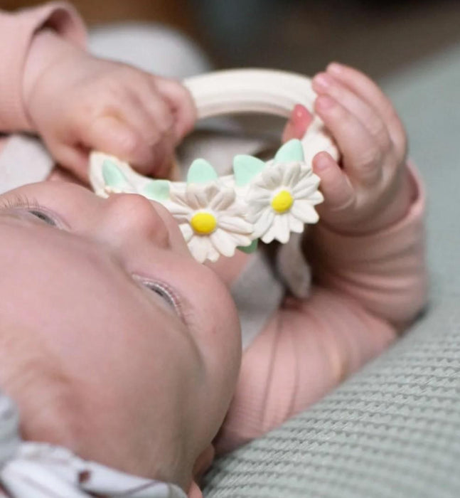 A Little Lovely Company - Teething ring: Daisy chain