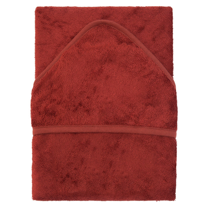 Timboo - HOODED TOWEL (74x74cm) - ROSEWOOD