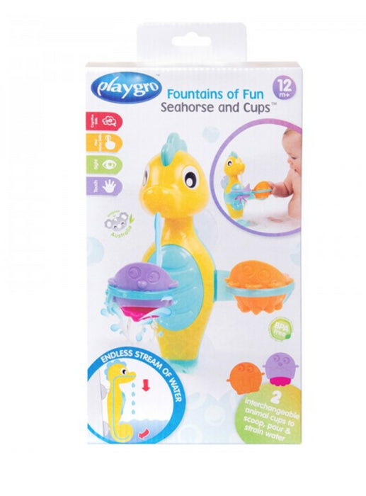 Playgro - Fountains of Fun Seahorse and Cups