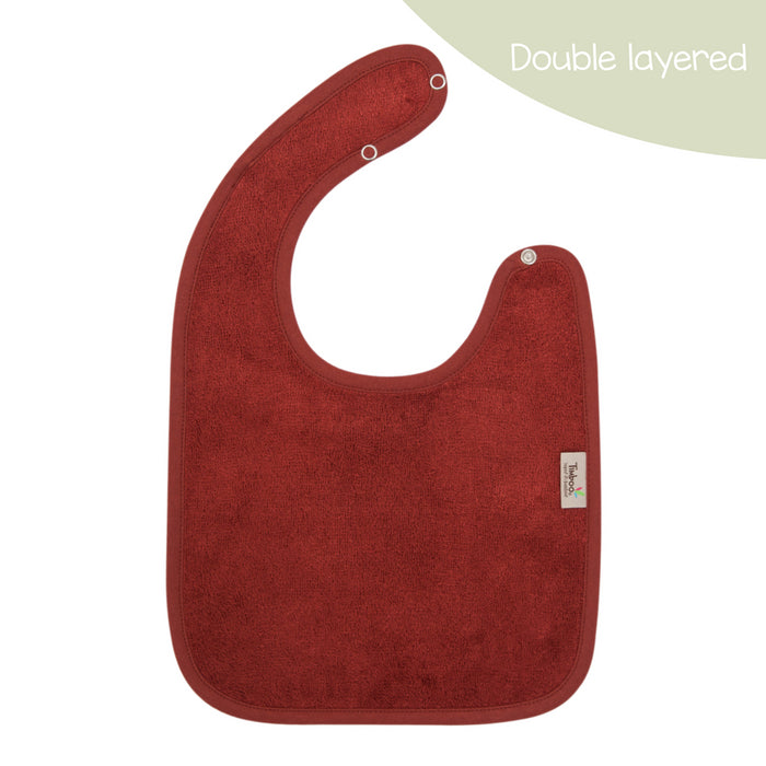 Timboo - BIB DOUBLED 26x38cm - ROSEWOOD