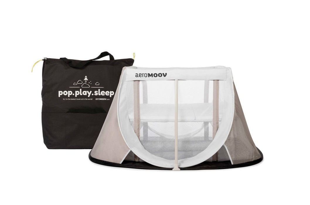 AeroMoov Instant travel cot - White Sand