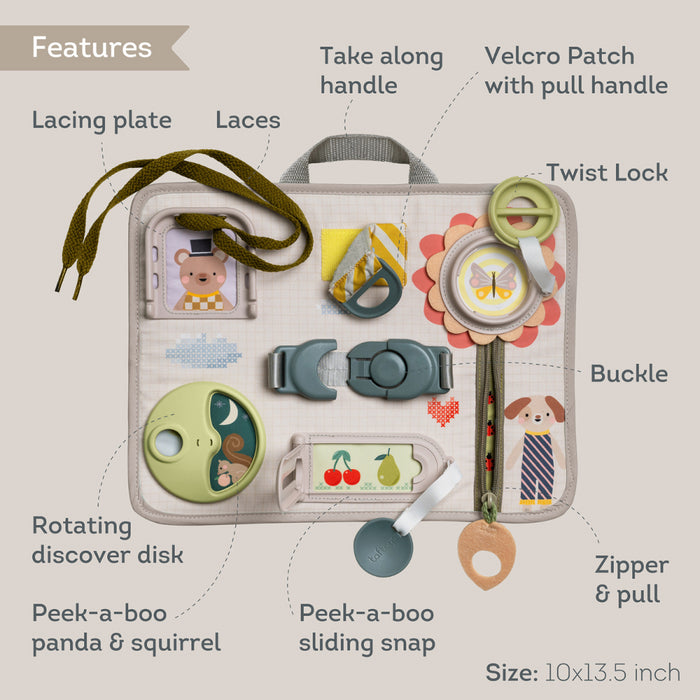 Taf Toys - Snap 'n Learn Board