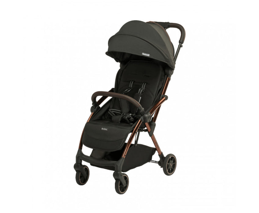 Leclerc - Plooibuggy Influencer Black Brown