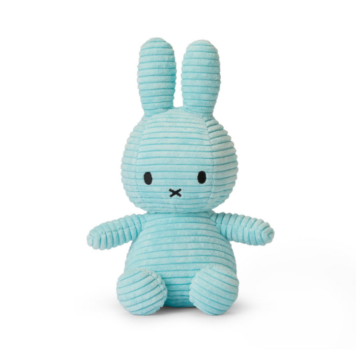 Nijntje - Miffy - Corduroy Turquoise - 23 cm