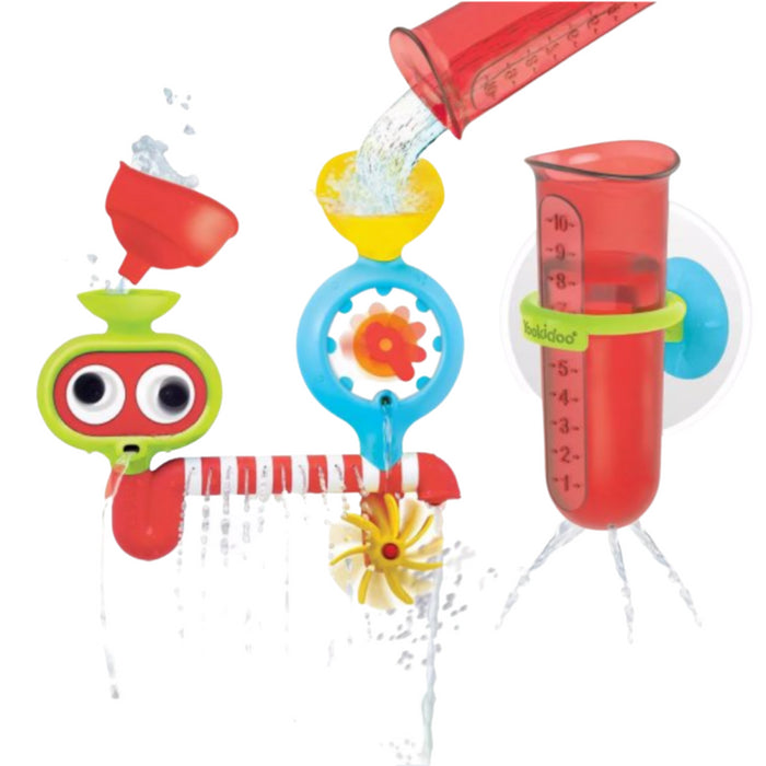 Yookidoo - Badspeelgoed - Spin 'n sprinkle water lab
