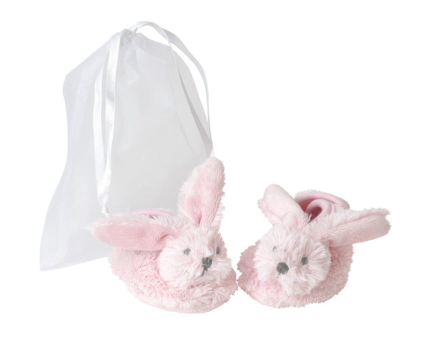 Happy Horse - Roze Rabbit Richie Slippers in organza bag / 10cm