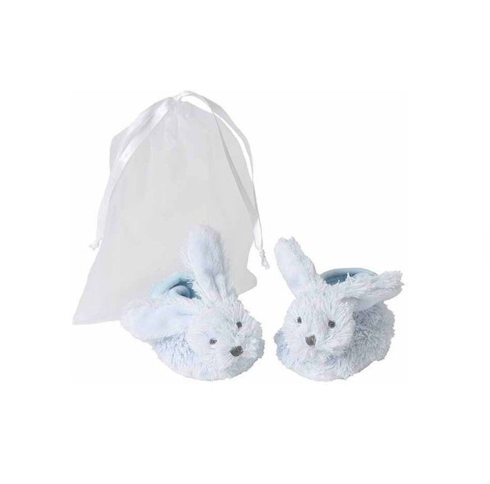 Happy Horse - Blauwe Rabbit Richie Slippers in organza bag / 10cm