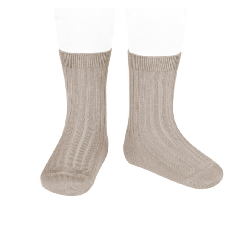 Condor - Korte kousen beige