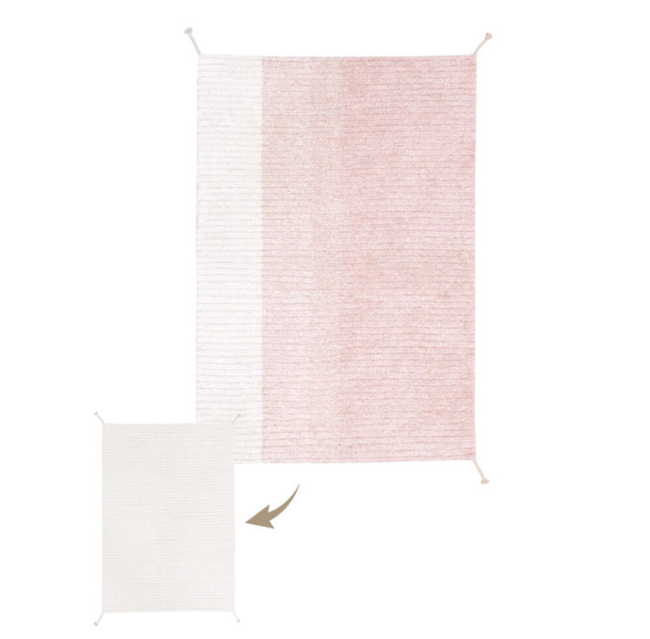 Lorena Canals - Reversible Washable Rug Gelato Pink 120 x 160