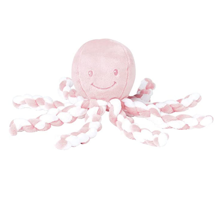 Nattou - LAPIDOU   - LAPIDOU octopus roze-wit