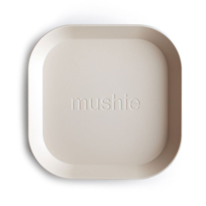 Mushie - Bord Vierkant Ivory (2 Pcs)