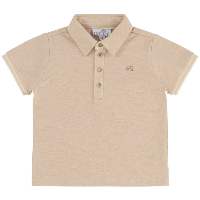 Natini - Polo Maxime - Melange Beige
