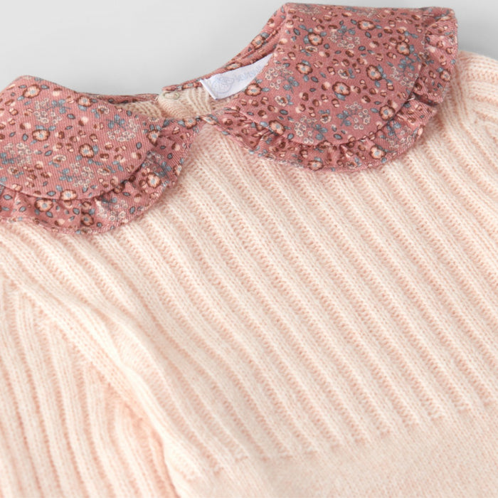Laranjinha - Jurk knit oud roze