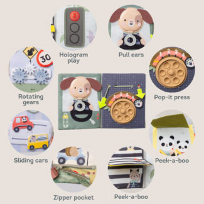 Taf Toys - Ride Time busy book