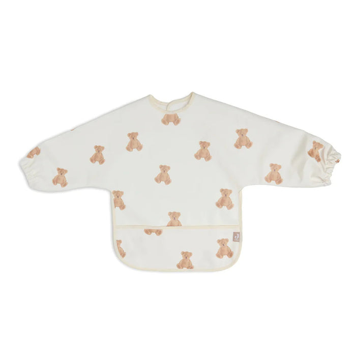 Jollein - Slab Waterproof met mouw - Teddy Bear