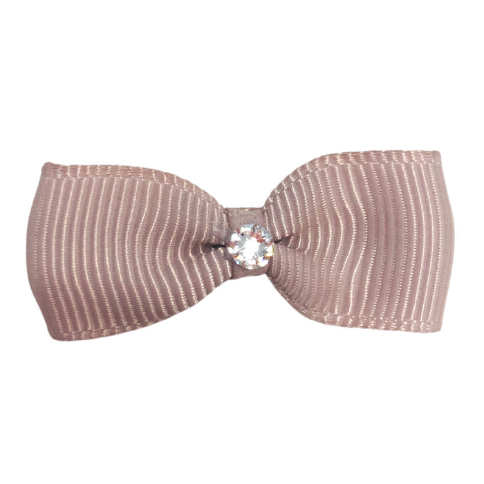 Prinsessefin - Haarspeldje met swarovski diamant en antisliplaag, Emma Vanilla