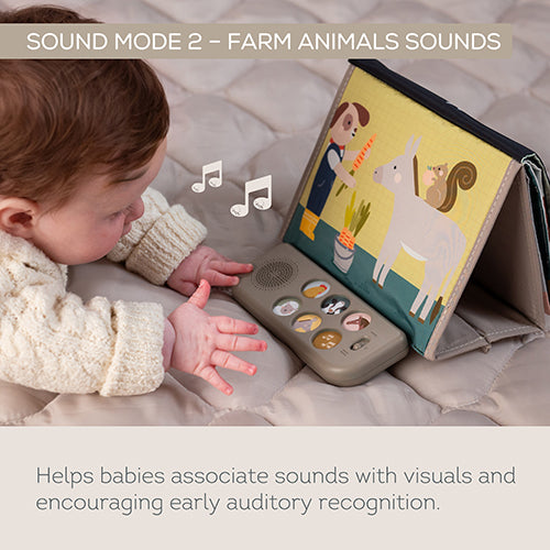 Taf Toys - Farm musical tummy boek