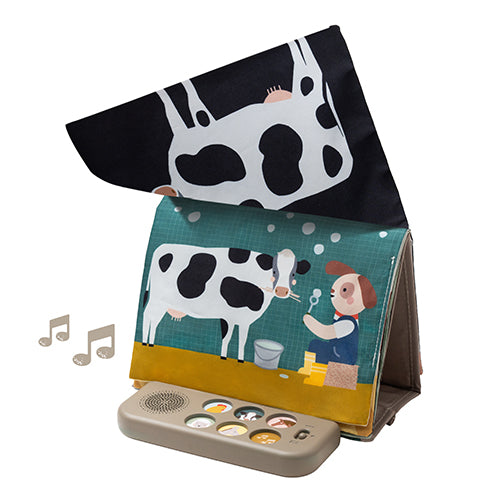 Taf Toys - Farm musical tummy boek