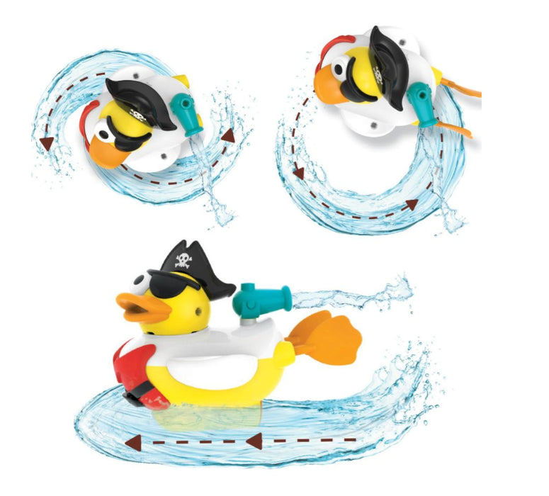 Yookidoo - Badspeelgoed - Jet Duck - Create A Pirate