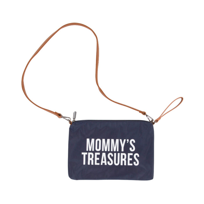 Childhome - Mommy Clutch Blauw/Wit