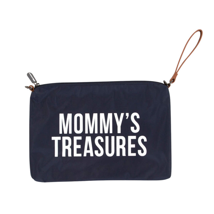 Childhome - Mommy Clutch Blauw/Wit