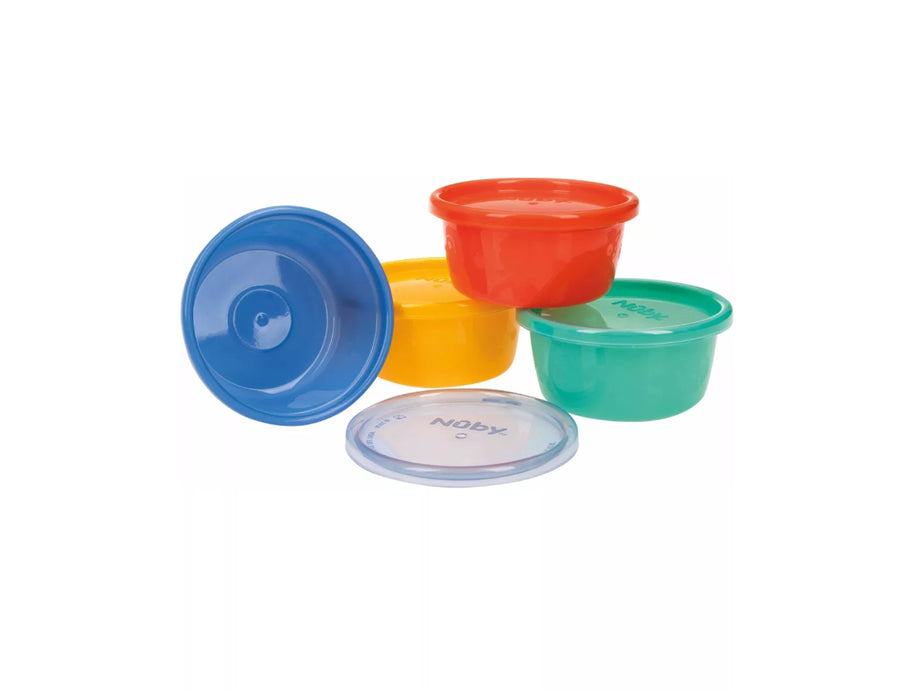 Nuby - Snackkommen - 6st - 300ml - 3m+