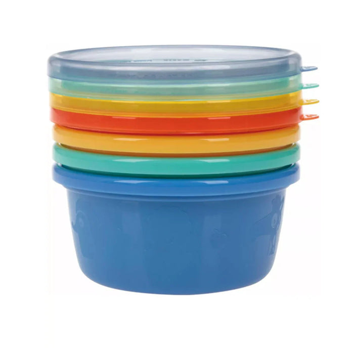 Nuby - Snackkommen - 6st - 300ml - 3m+
