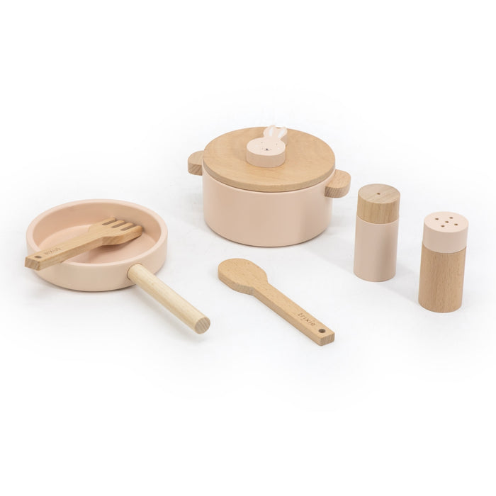 Trixie  - 36-813 | Wooden cooking set - Mrs. Rabbit