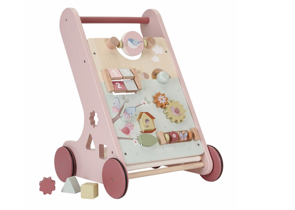 LD Toys - Babywalker Flowers & Butterflies FSC