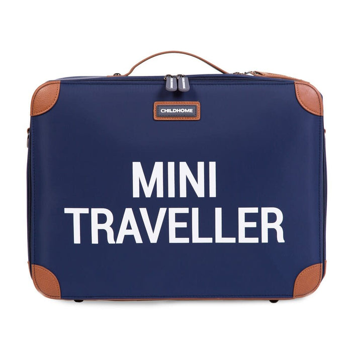 Childhome - MINI TRAVELLER KIDS SUITCASE NAVY/WHITE