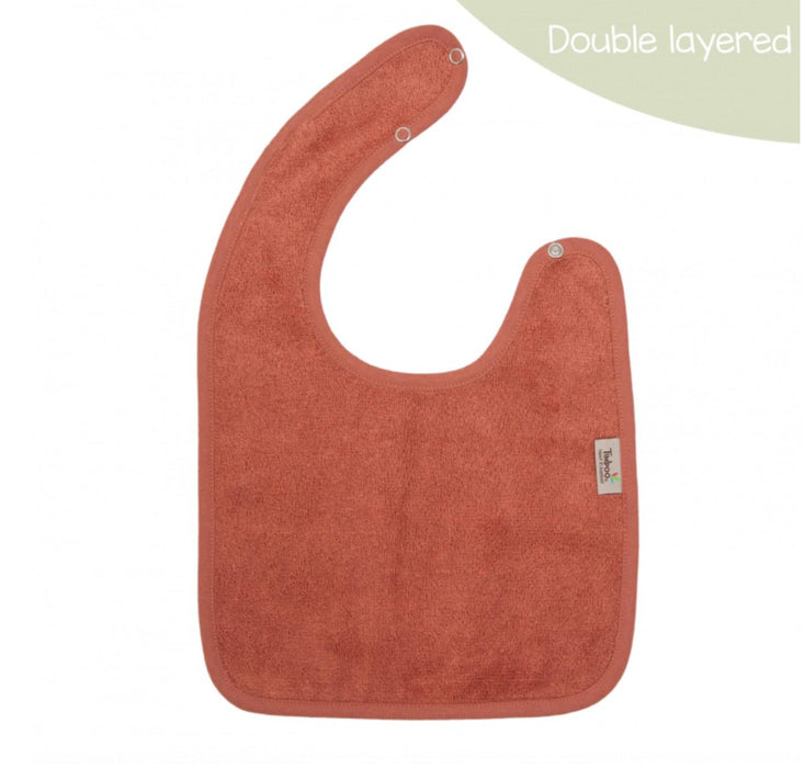 Timboo - BIB DOUBLED 26x38cm - APRICOT BLUSH