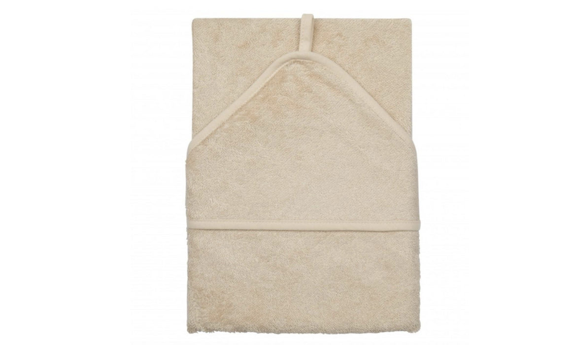 Timboo - HOODED TOWEL XXL (95x95cm) - FROSTED ALMOND