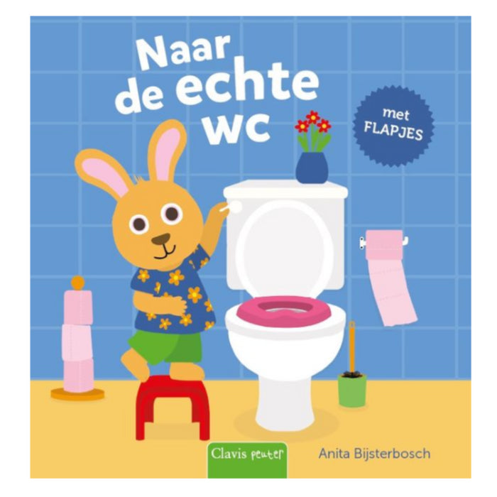 Clavis - Flapjesboek - Naar de echte WC