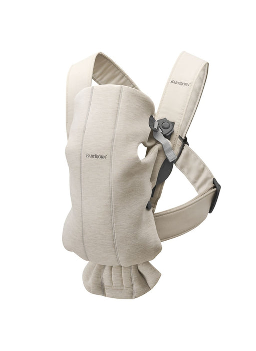 Babybjorn - Draagzak Mini - 3D Jersey Lichtbeige