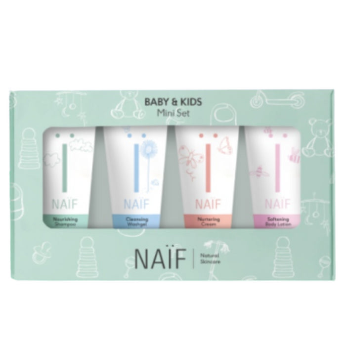 Naif -  The Mini Set (4x travel size product 15ml) Box