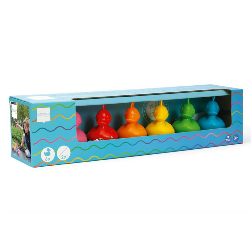 Scratch - Kermis eendjes - Regenboog
