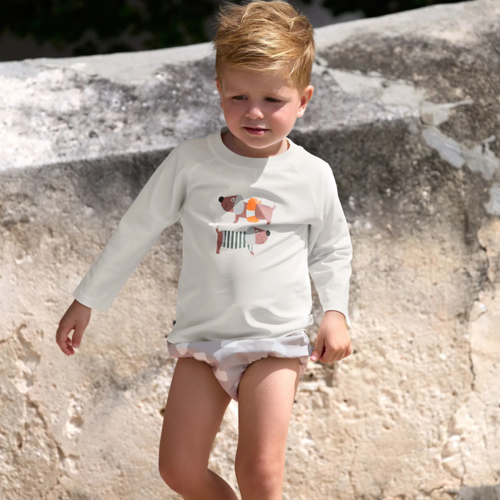 Lassig - Long Sleeve Rashguard - Beach Dog