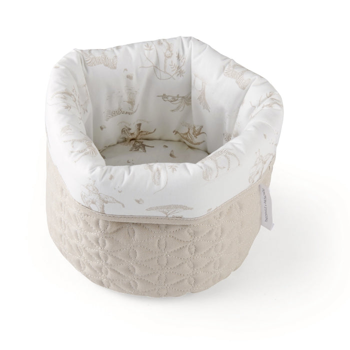 Théophile & Patachou - Safari - Verzorgingsmand rond - Gewatteerd