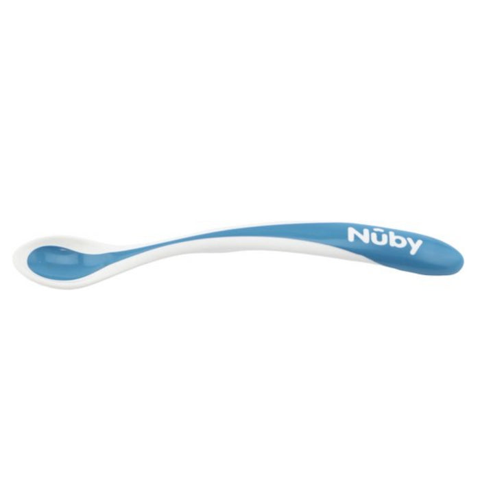 Nuby - Warmtegevoelige lepels 2 stuks groen/blauw
